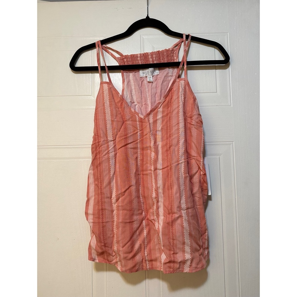 Pink Boho Cami Top